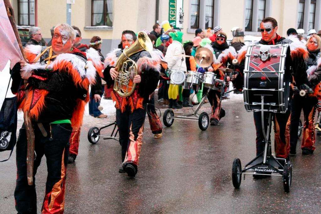 Impressionen vom Grwihler Fasnachtsumzug