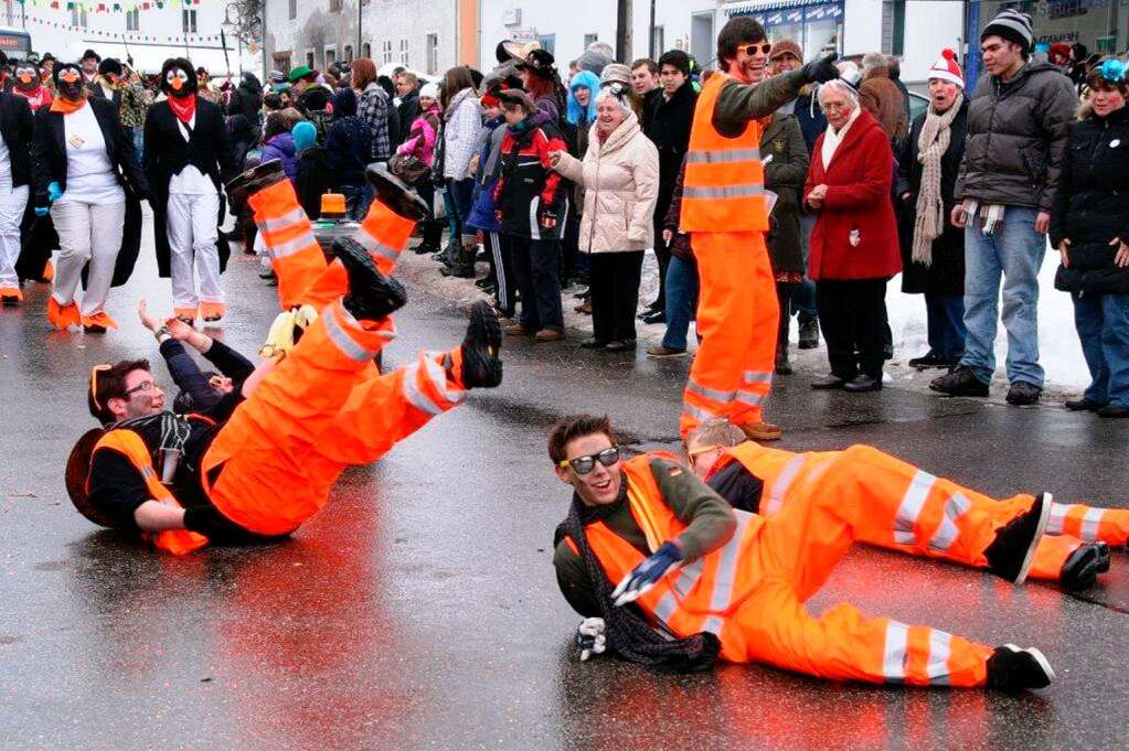 Impressionen vom Grwihler Fasnachtsumzug