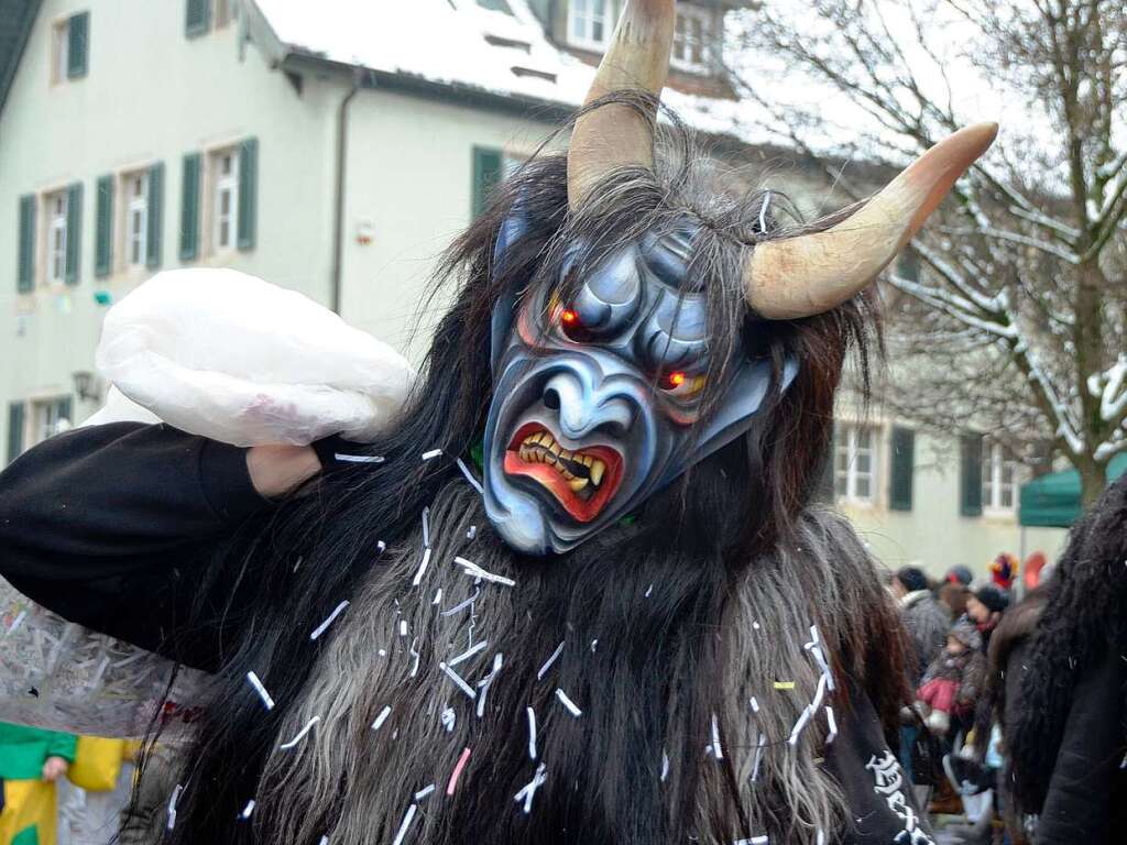 Gruselige Gestalten tummelten sich in Ehrenkirchen.