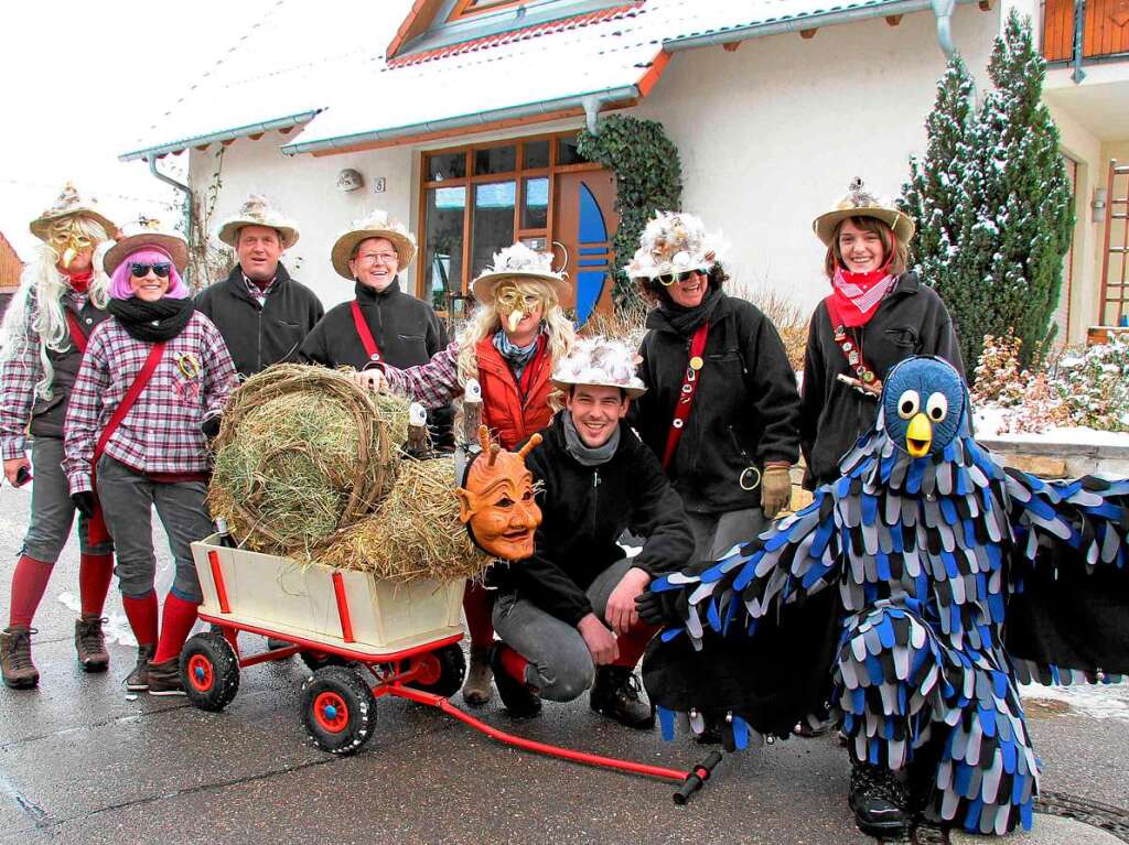 Impressionen vom Burkheimer Fasnachtsumzug