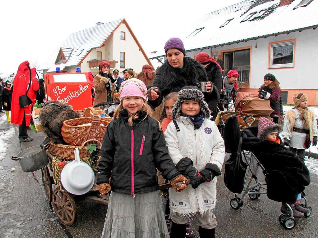 Impressionen vom Burkheimer Fasnachtsumzug