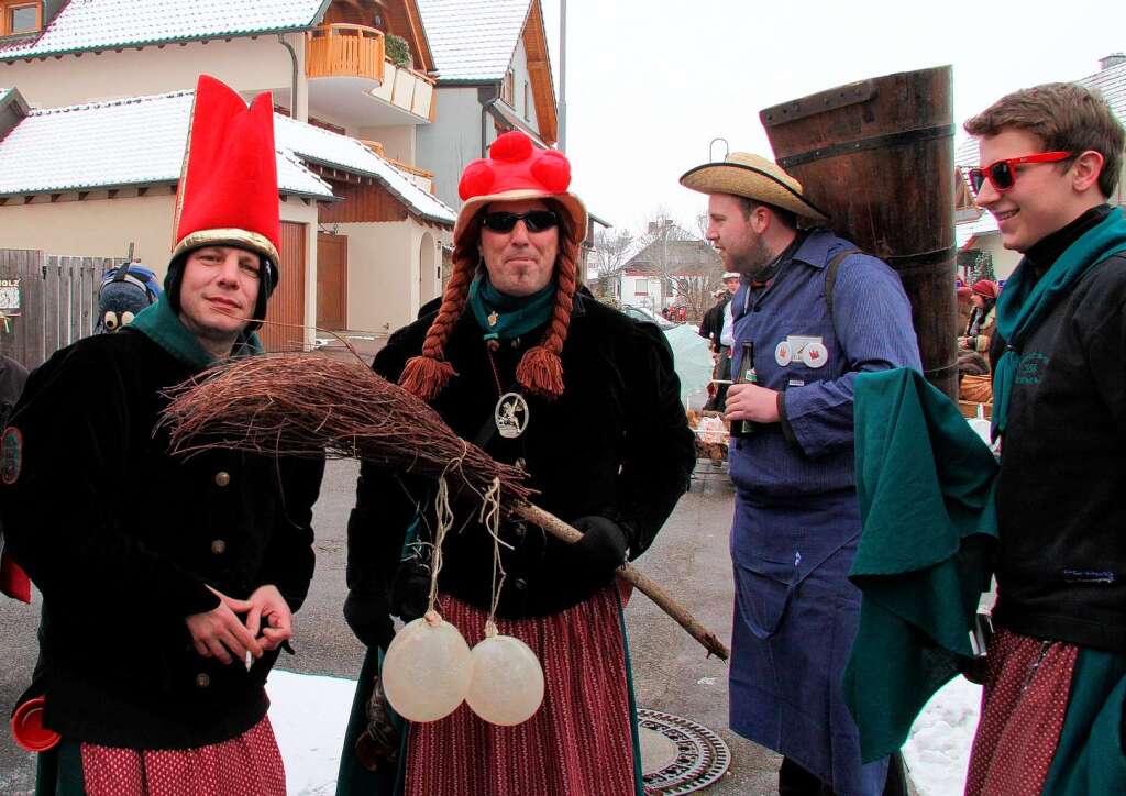 Impressionen vom Burkheimer Fasnachtsumzug