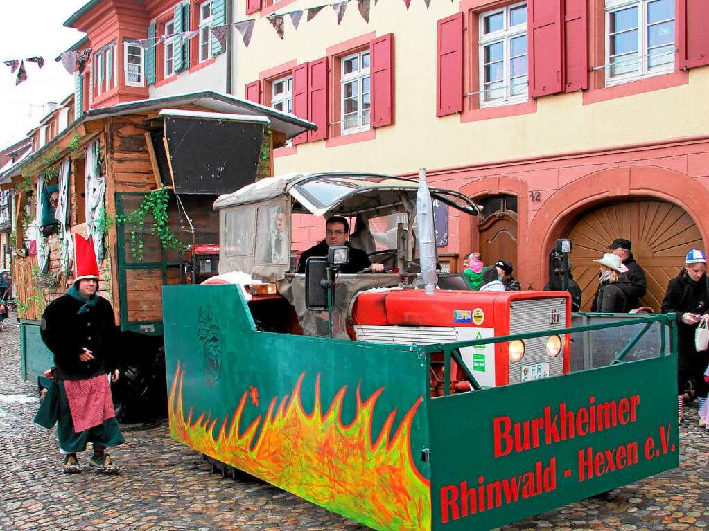 Impressionen vom Burkheimer Fasnachtsumzug