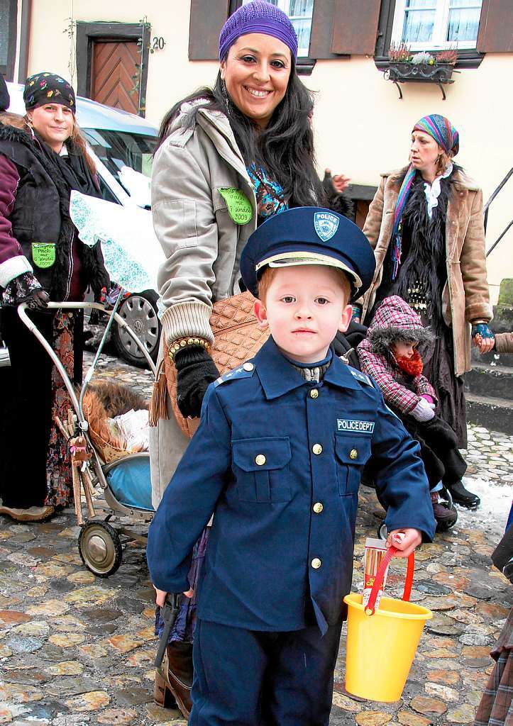 Impressionen vom Burkheimer Fasnachtsumzug