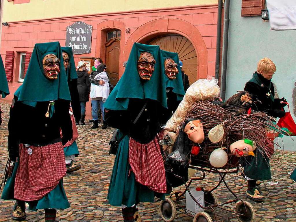 Impressionen vom Burkheimer Fasnachtsumzug