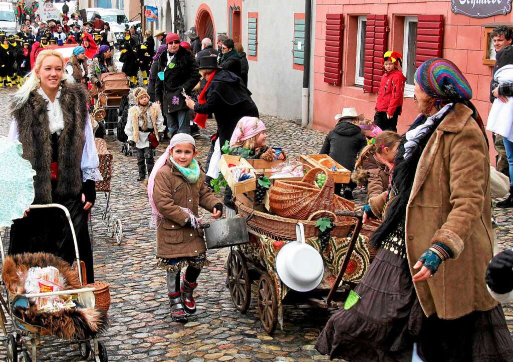 Impressionen vom Burkheimer Fasnachtsumzug