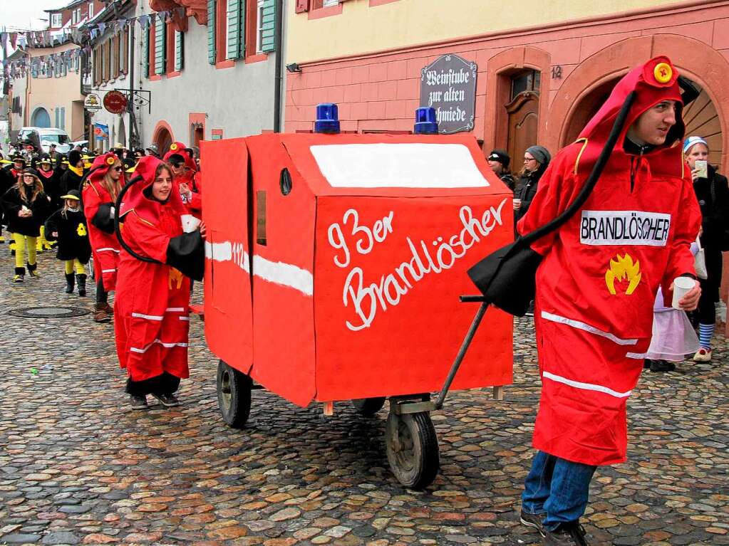 Impressionen vom Burkheimer Fasnachtsumzug