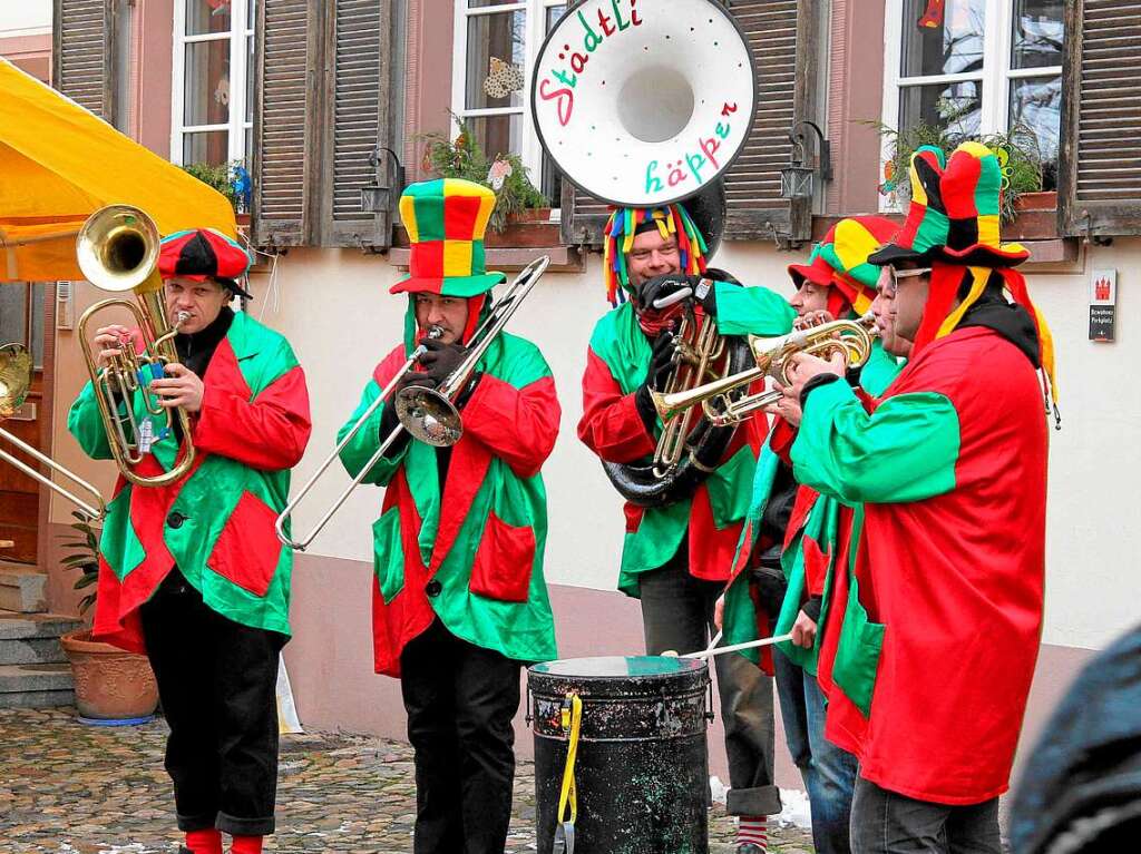 Impressionen vom Burkheimer Fasnachtsumzug