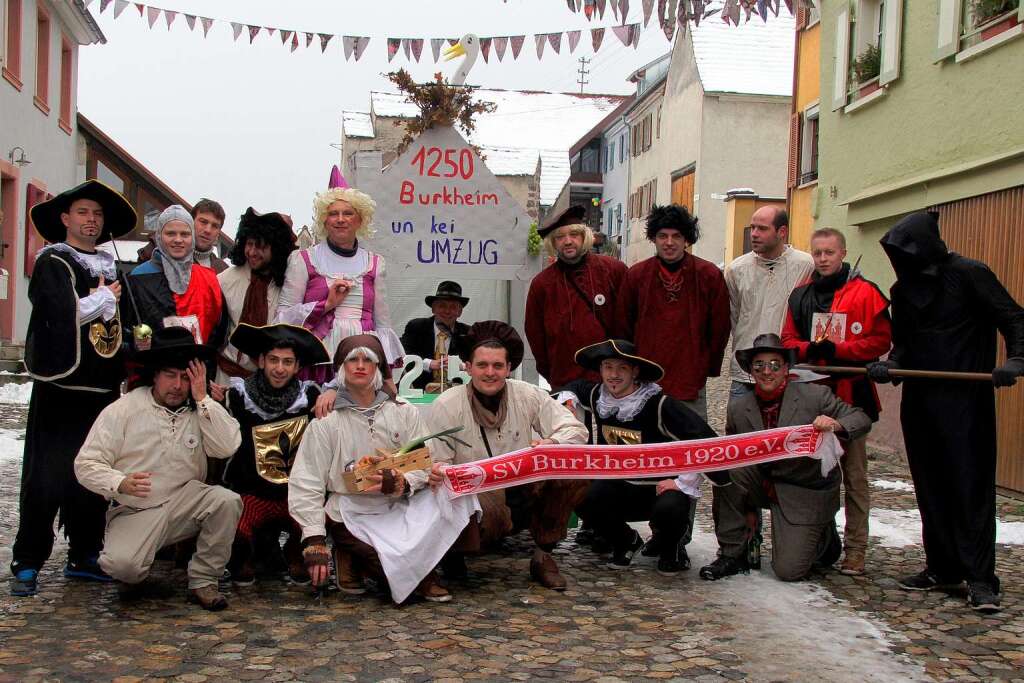 Impressionen vom Burkheimer Fasnachtsumzug