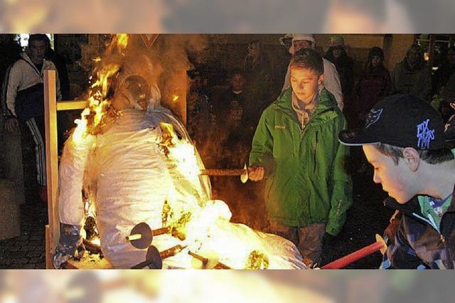 Das Ende der Fasnacht