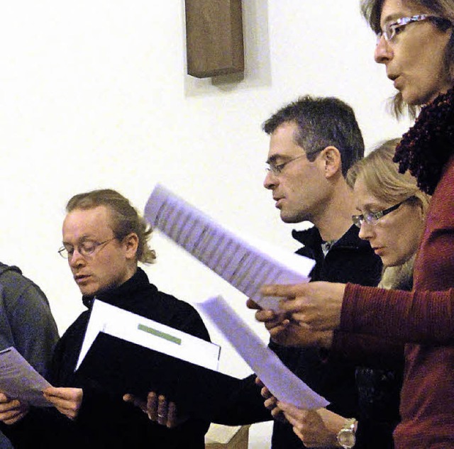 Ein Projektchor mit Bestand - vom Sing...stndigen Verein Tonart Kenzingen e.V.  | Foto: Katharina Bchle