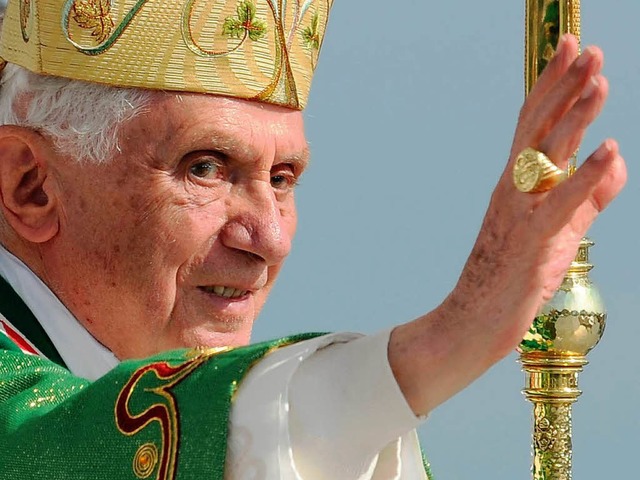 Konsequent und weitsichtig: Papst Benedikt XVI. und sein historischer Schritt.  | Foto: dapd