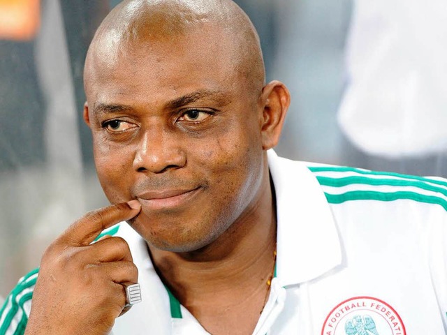 Nigeria-Coach Stephen Keshi  | Foto: AFP