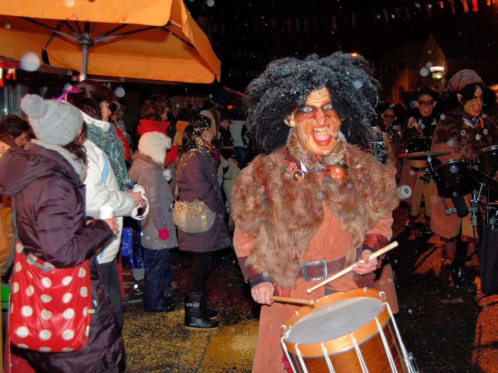 Impressionen vom Nachtumzug in Wyhlen