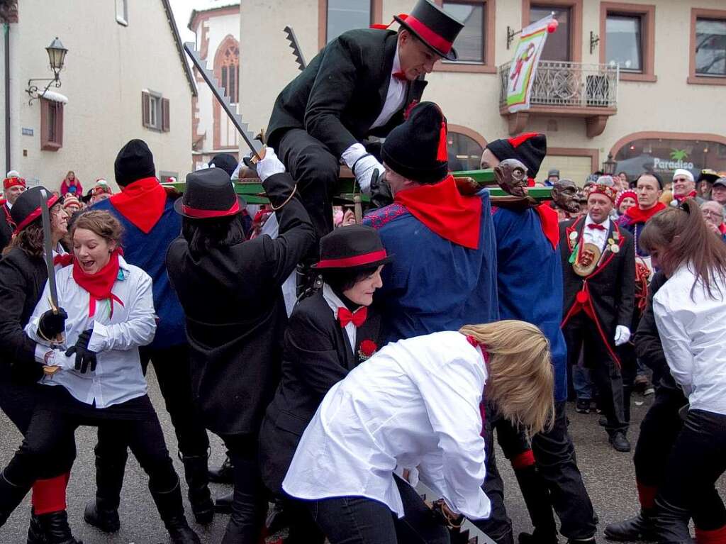 Bengelreiten in Elzach