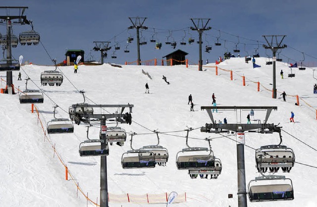 Das Skigebiet Feldberg hat erneut  das... des Deutschen Skiverbandes erhalten.   | Foto: dpa