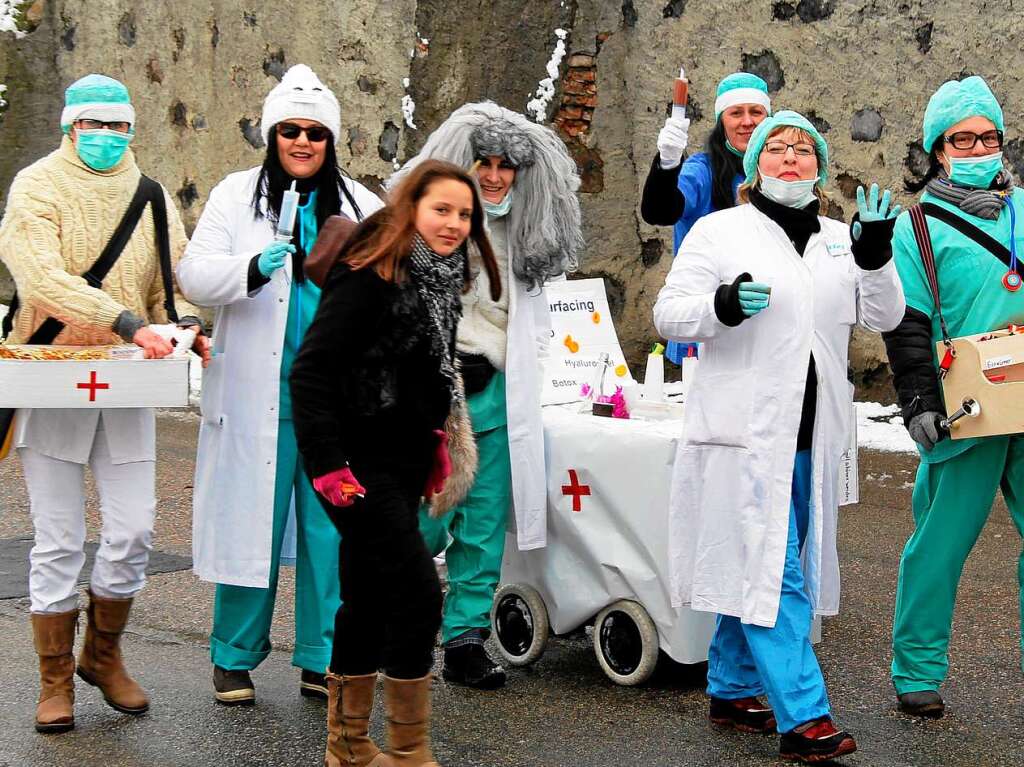 Impressionen vom Jubilumsumzug in Achkarren