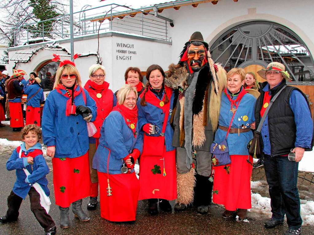 Impressionen vom Jubilumsumzug in Achkarren