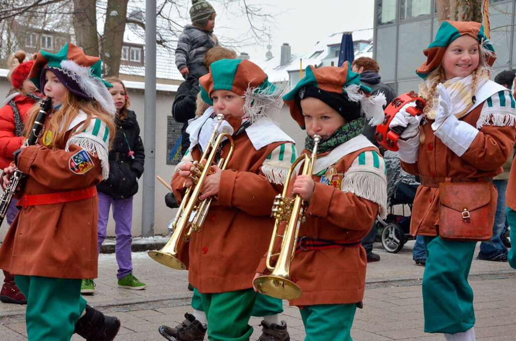 Eindrücke vom Kinderumzug am Fasnachtsdienstag in Rheinfelden Eindrücke vom Kinderumzug am Fasnachtsdienstag in Rheinfelden