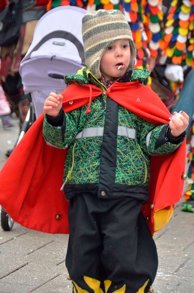 Eindrcke vom Kinderumzug am Fasnachtsdienstag in Rheinfelden