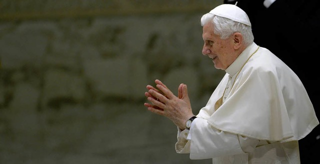 Papst Benedikt XVI.  | Foto: AFP