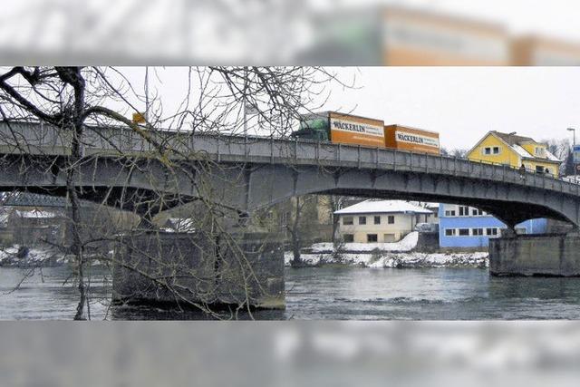 Rheinbrücke Waldshut-Koblenz wird 2014 lange gesperrt