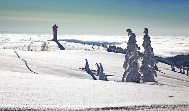 Der Feldberg &#8211; Gratwanderung zwi...dschaft und Ski- und Tourismusgebiet.   | Foto: Stillahn