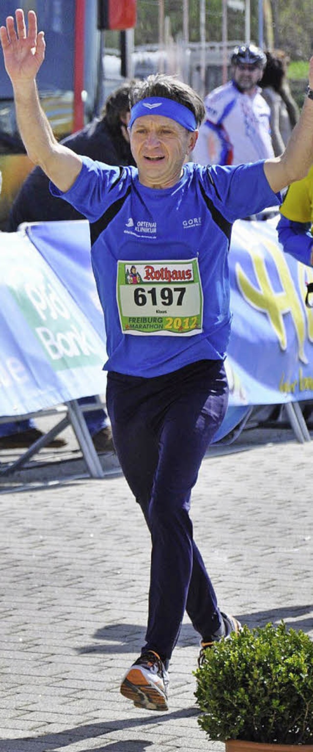 Klaus Ritter  machte mit dem Laufen vielen Menschen Mut.   | Foto: privat