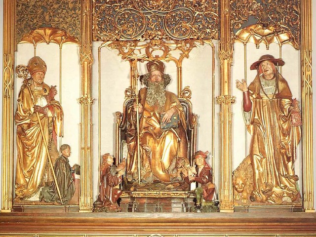 Prunkstck im Unterlindenmuseum in Colmar:  Isenheimer Altar   | Foto: pro