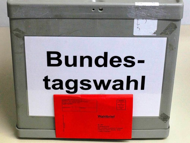 Der nchste Bundestag wird am 22. September 2013 gewhlt.  | Foto: dapd