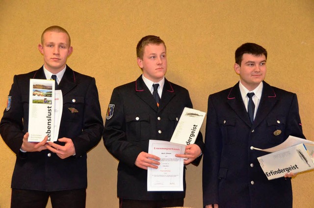 Befrderungen bei der Feuerwehr Emmendingen  | Foto: Sylvia-Karina Jahn