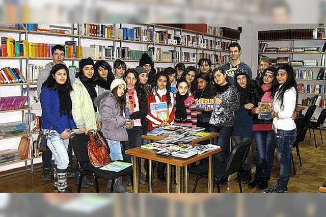 Ein Neustädter hilft jungen Armeniern