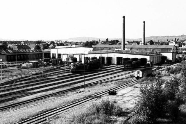 Bildvortrag über das Bahnbetriebswerk Haltingen