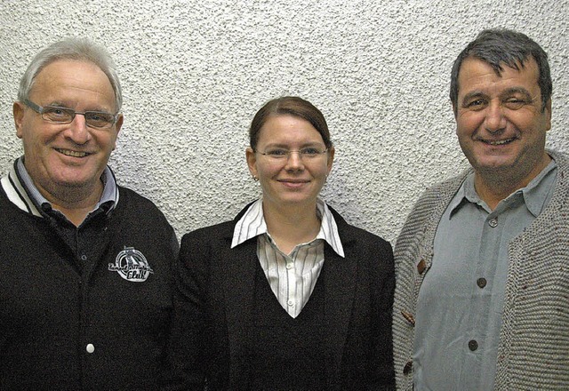 Klaus Moser, Carola Schliemann, Klaus Zink (von links)  | Foto: Stadt