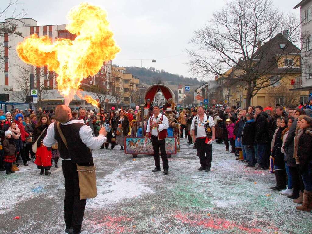 Impressionen vom Buurefasnachtsumzug