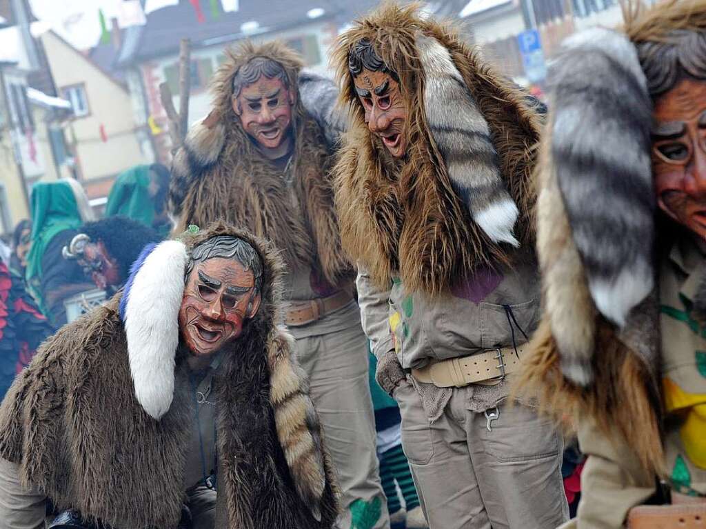 Auch nach Aschermittwoch sind die Narren (noch) los – und sorgen zum Beispiel in Sulzburg fr beste Stimmung.