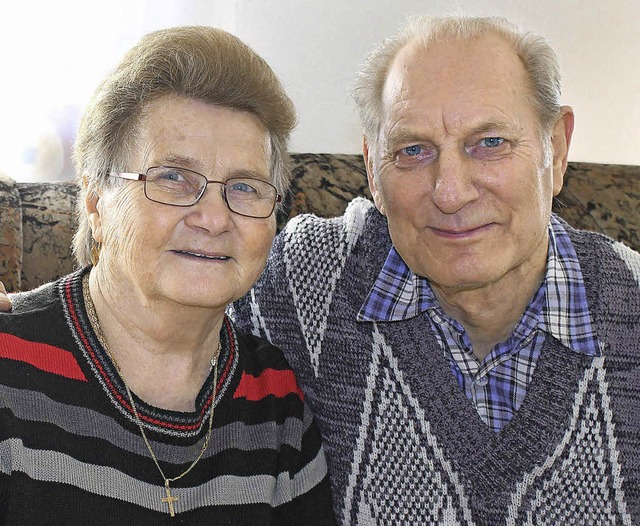 Magdalena und Michael Wild sind 50 Jahre verheiratet.   | Foto: ulrike hiller
