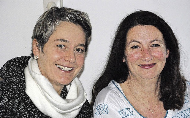 Dorit Hellmich und Elke Spitz (von links)   | Foto: Maja Tolsdorf