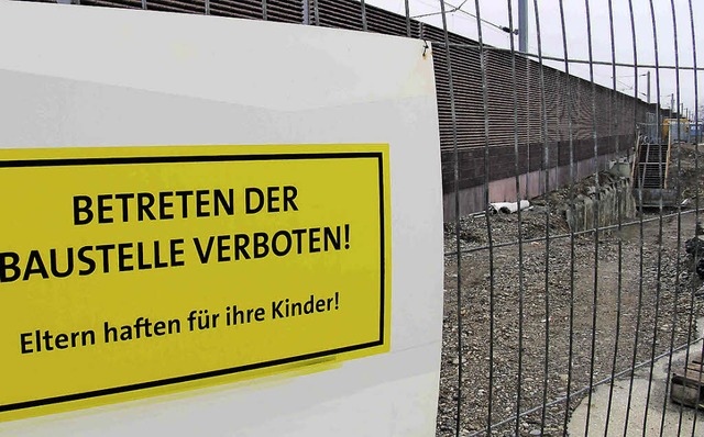 In der Tat hat seit Ende 2012 offenbar...ngen betreten, auch kein Bauarbeiter.   | Foto: Dieter meier