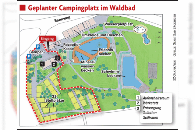 Waldcampingplatz soll vor allem ein Angebot fr junge Familien sein