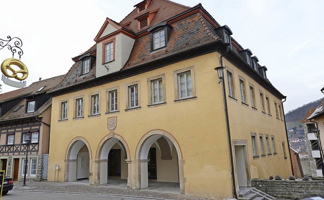 Das Geburtshaus von Sophie Scholl in F...g &#8211; auch heute noch das Rathaus.  | Foto: dpa/bZ
