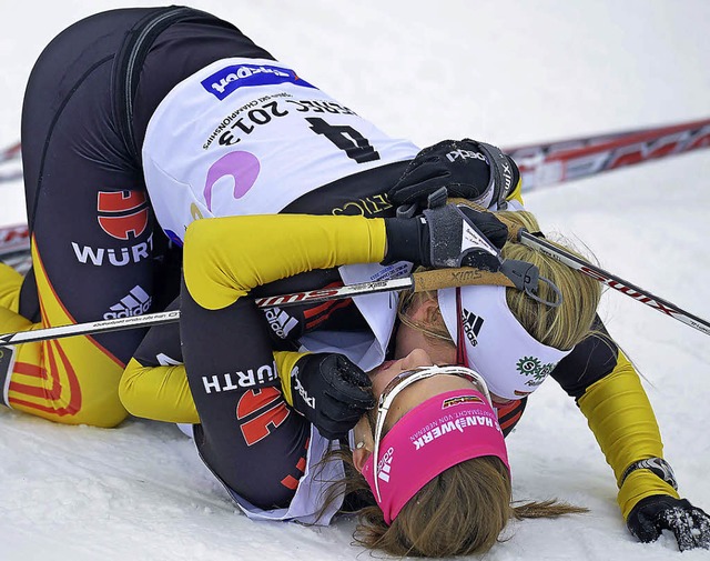 Bereit fr neue Glcksmomente: Sandra ...M-Sprintrennen  auf eine berraschung.  | Foto: sidorjak