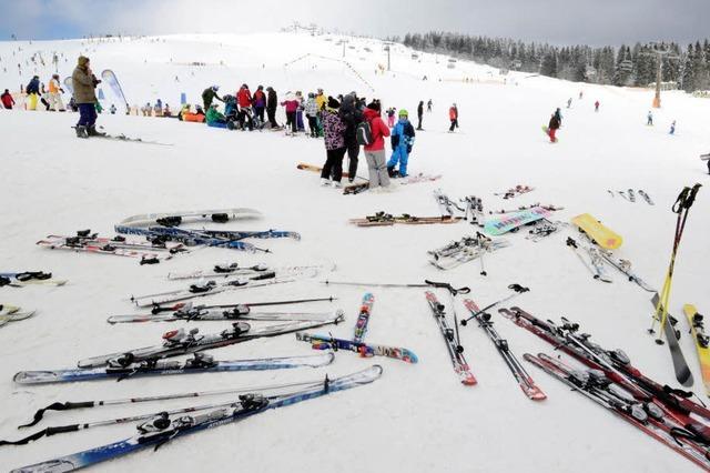 Spitzenwerte: Bisher 400.000 Skifahrer am Feldberg