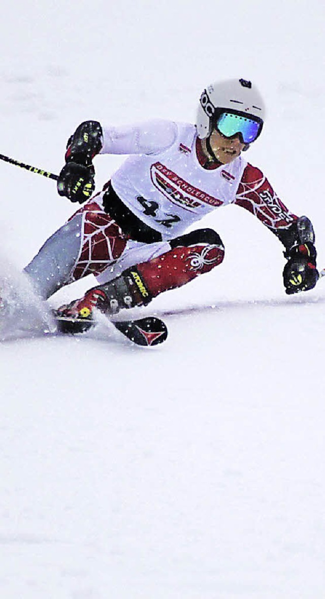 Einer der Favoriten bei den alpinen U1...feck ist Sion Demattio vom SC Neustadt  | Foto: hon