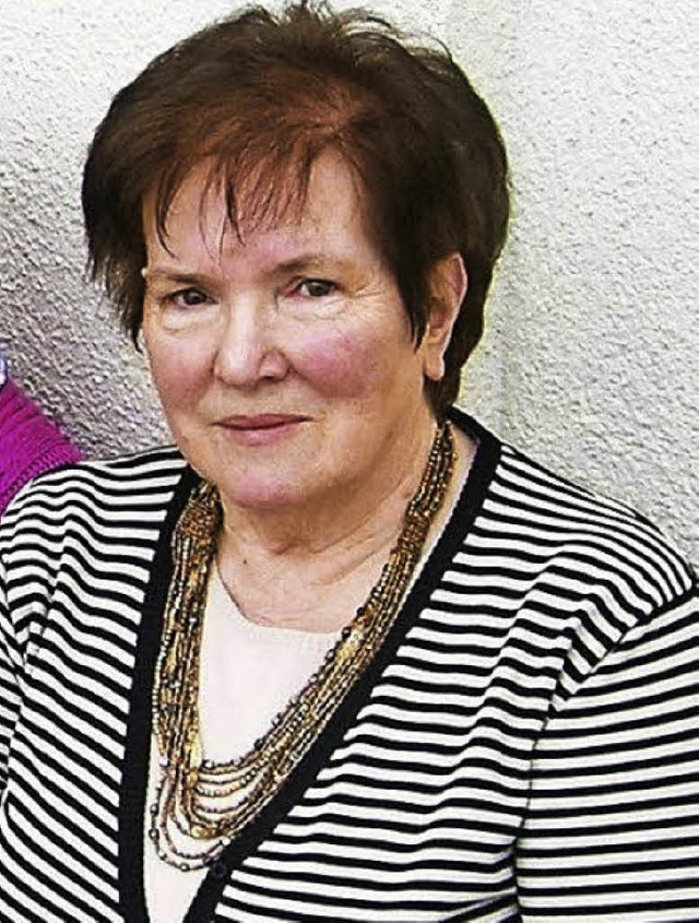 Verena Schroeder, Vorsitzende der Regi...lndereck der Muttersprochgsellschaft.  | Foto: bz