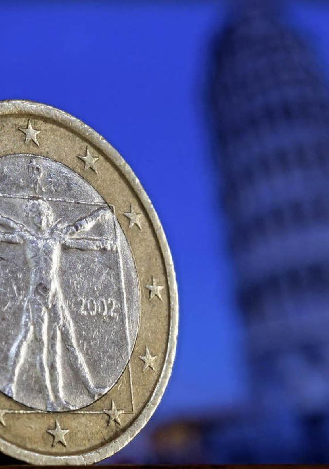 Noch lange nicht ber dem Berg: Italien und der Euro  | Foto: DPA