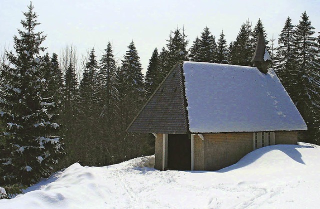 Auch in der einsamen Laurentiuskapelle...heit stlicher Hochschwarzwald statt.   | Foto: Manfred-G.  Haderer