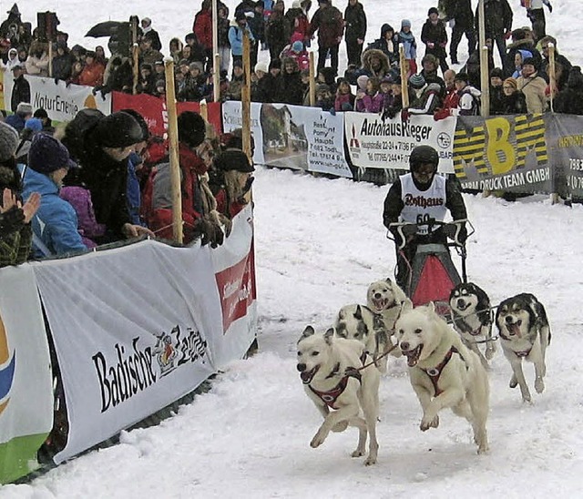 Schlittenhunderennen &#8211; das Winterereignis in Todtmoos   | Foto: Archivfoto: Sahli