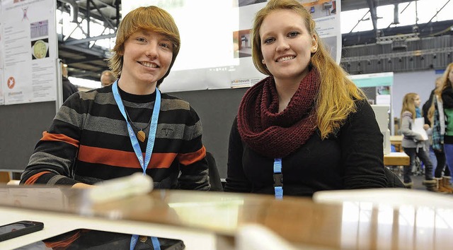 Constantin Schning und Julia Arnegger...ht&#8220; zwei Sonderpreise gewonnen.   | Foto: Rita Eggstein