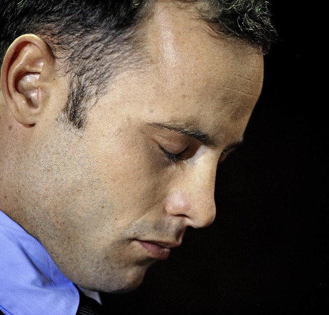 Oscar  Pistorius folgt am Freitag den Ausfhrungen des Richters.   | Foto: AFP